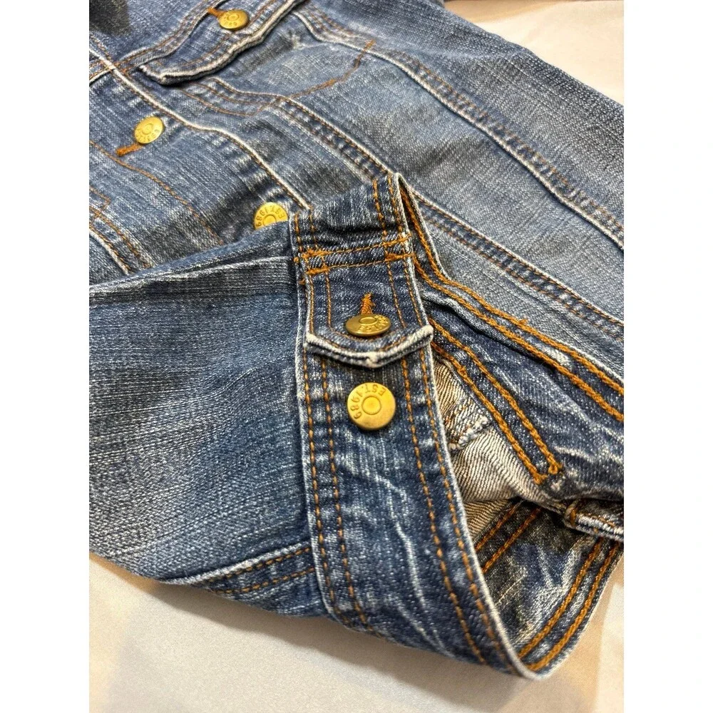 The Children’s Place Kids Stretchy Denim Jean Jacket - Size M 7/8 (A084)